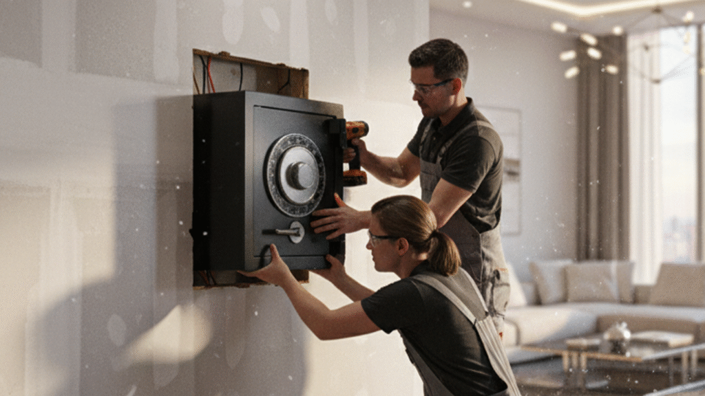 Cofre Embutido na Parede: Vantagens, Instalação e Cuidados Essenciais